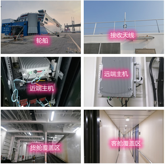  文登海上游轮轮船渔船覆盖案例